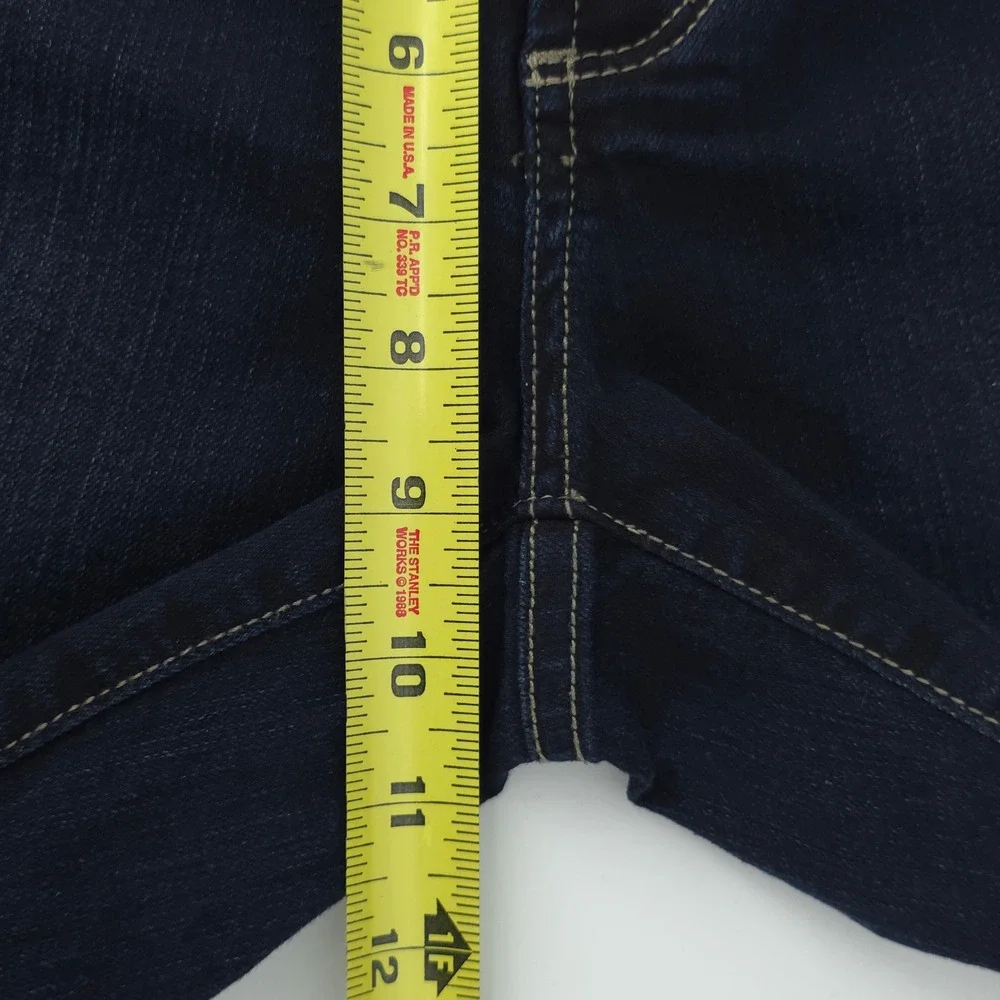NYDJ‎ Women Jeans Bootcut Size 2 Dark Blue Lift Tuck Denim